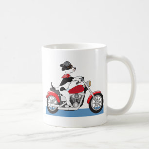 Caneca De Café Motocicleta do cão