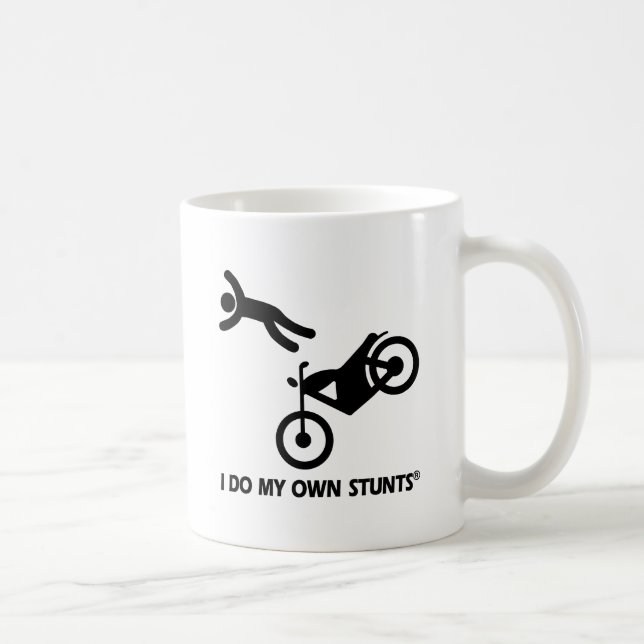 Caneca De Café Motocicleta meus próprios conluios (Direita)