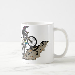 Caneca De Café Motociclista da montanha