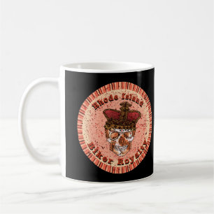 Caneca De Café Motociclista de Rhode Island