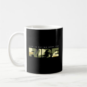 Caneca De Café Motocross da bicicleta de diafragma