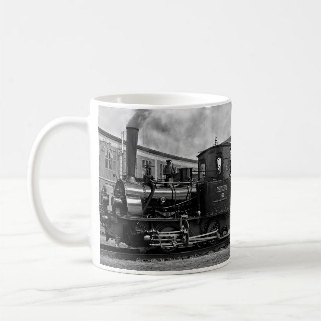 Caneca De Café Motor a vapor (Esquerda)