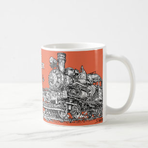 Caneca De Café Motor a vapor de Heisler 1899