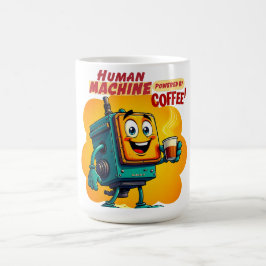 Caneca De Café Motor Block Coffee Mug Retro