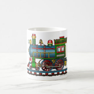 Caneca De Café Motor de vapor Choo do trem Choo