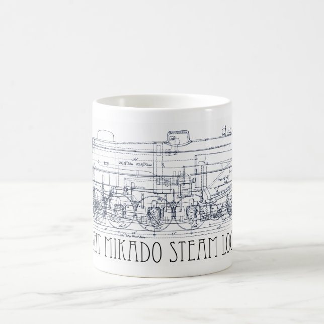 CANECA DE CAFÉ MOTOR DO TREM (Centro)