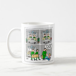 Caneca De Café Motorista de Ambulância ou Paramédico