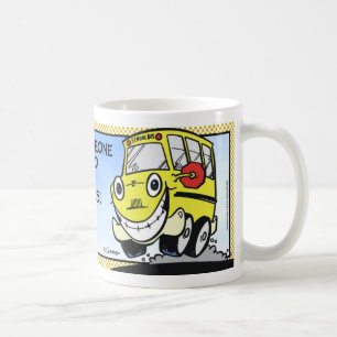 Caneca De Café Motorista de auto escolar