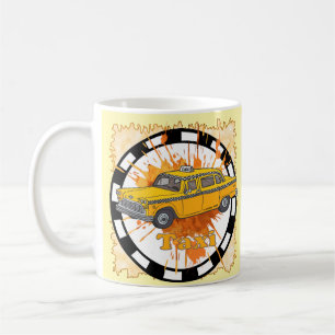 Caneca De Café Motorista de Táxi