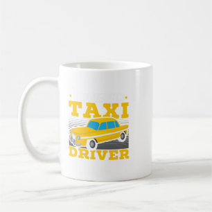 Caneca De Café Motorista Oficial Taxicab Driver Cabbie Cabbie 1