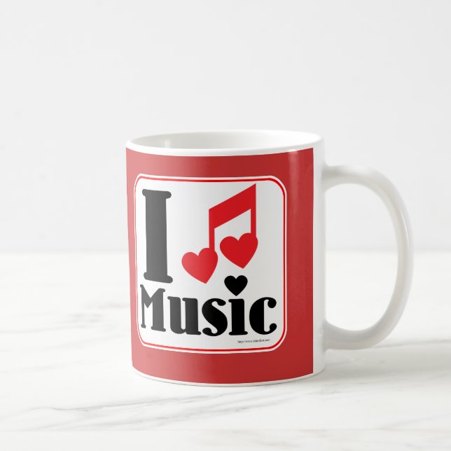 Caneca De Café Motto Epic Canção Legal Música Diversão (Direita)