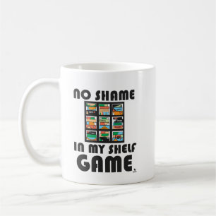 Caneca De Café Motto Jogo Diversão de Jogos sem Vergonha