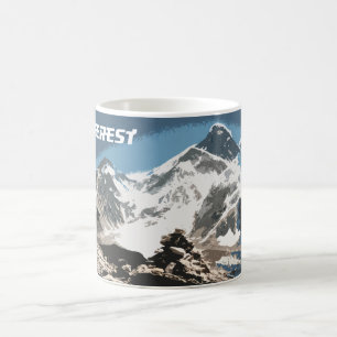 Caneca De Café Mount Everest View, Souvenir, Nepal