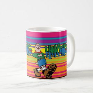 Caneca De Café Mountain Explorer: Aventura de Caminho e Trekking