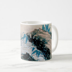 Caneca De Café Mountain Stream, Hokusai