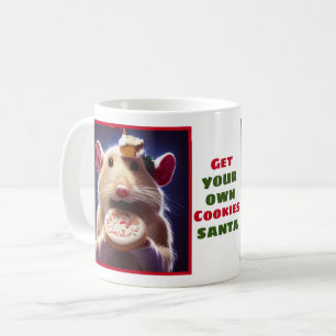 Caneca De Café Mouse Cookie-a-holic Mug de Natal