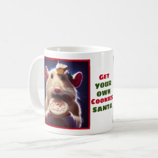 Caneca De Café Mouse Cookie-a-holic Mug de Natal