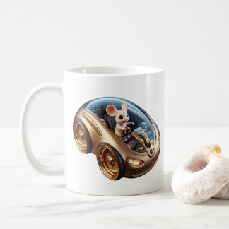 Caneca De Café Mouse-Móvel ouro: Uma pequena missão do mouse