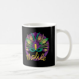 Caneca De Café Móvel Mardi Gras Mug