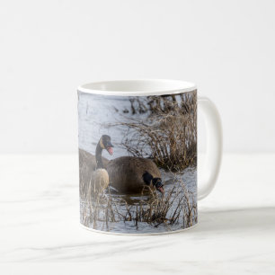 Caneca De Café Movendo-Se Para O Café Mug