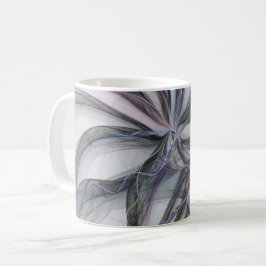 Caneca De Café Movimentos Filigrana Moderno Abstrato Giratório Fr