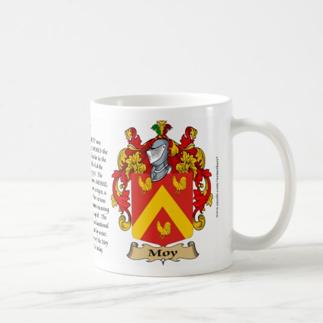 Caneca De Café Moy, a origem, o significado e a crista (Direita)