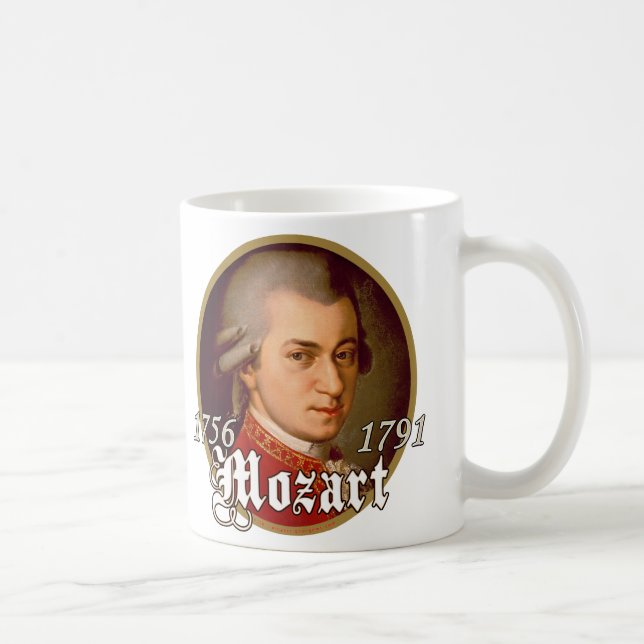 Caneca De Café Mozart (Direita)