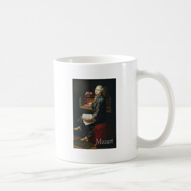 Caneca De Café Mozart (Direita)