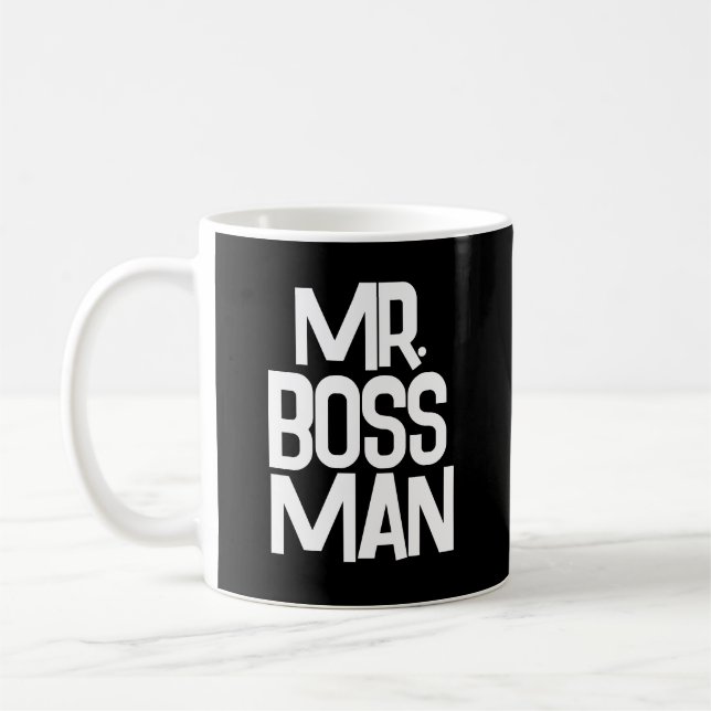 CANECA DE CAFÉ MR BOSS MAN CAFFEE MUG (Esquerda)