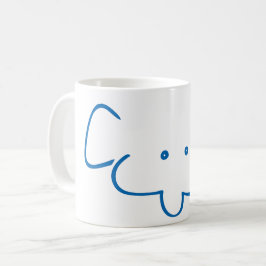 Caneca De Café Mr Elephant