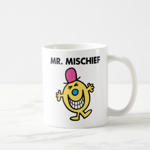 Caneca De Café Mr. Mischief Smiling Gleefully