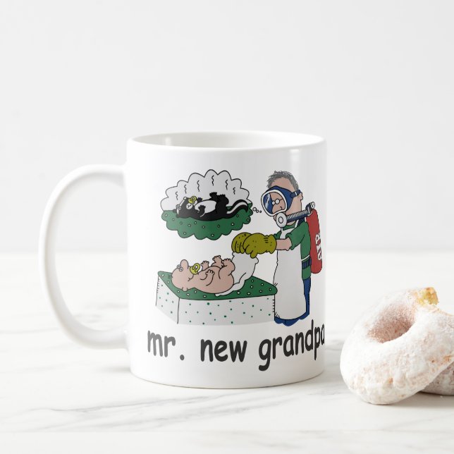Caneca De Café MR NOVA GRANDPA Mug (Com Donut)