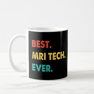 Caneca De Café Mri Tech Profissão Retro Best Mri Tech Já