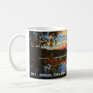 Caneca De Café Mt. Hood, Oregon Crystal Clear Lost Lake