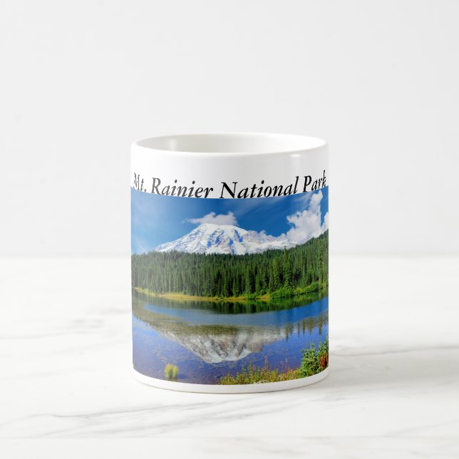 Caneca De Café Mt. Rainier NP Coffee Mug (Centro)