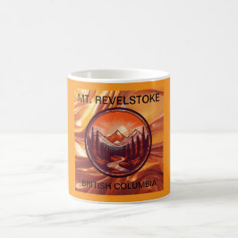Caneca De Café Mt. Revelstoke Colúmbia Britânica
