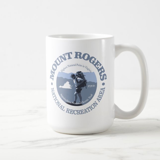 Caneca De Café Mt Rogers ARN (Direita)