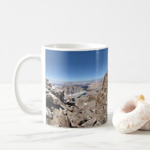 Caneca De Café Mt Whitney Trail Crest Panorama - Serra