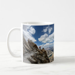 Caneca De Café Mt Whitney Trail sobre Hitchcock e lagos de violão