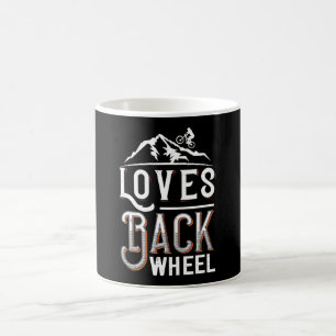 Caneca De Café MTB - Ama a roda traseira