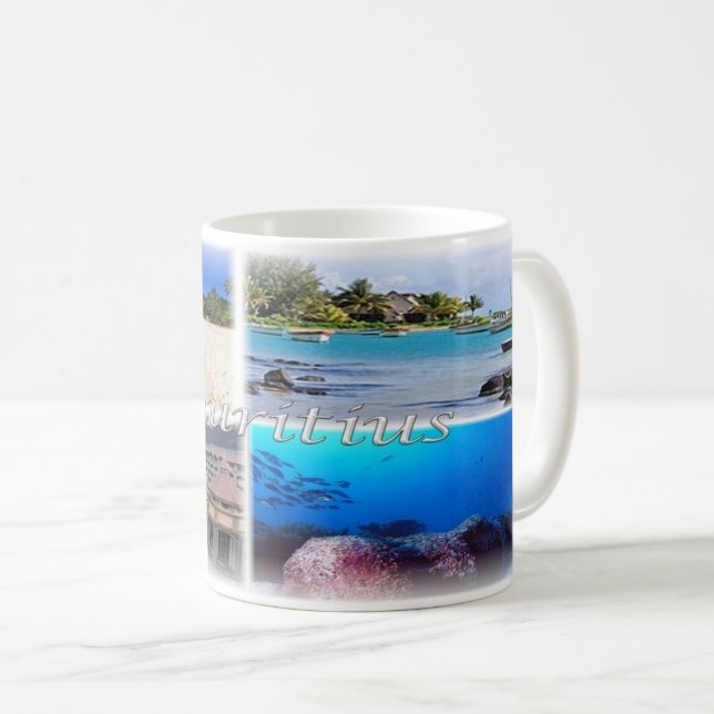 Caneca De Café MU Maurícia - (Frente Esquerda)