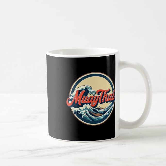 Caneca De Café Muay Thai Boxing 1 (Direita)