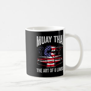 Caneca De Café Muay Thai Tha Arte dos 8 Membros Lutador Artes Mar