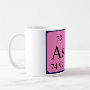 Caneca De Café Mudança de nome de mesa periódica de ash
