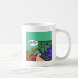 Caneca De Café Mudanças climáticas Dinossauros paroquianos Humano