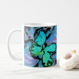 Caneca De Café Mudar a Web de uma borboleta