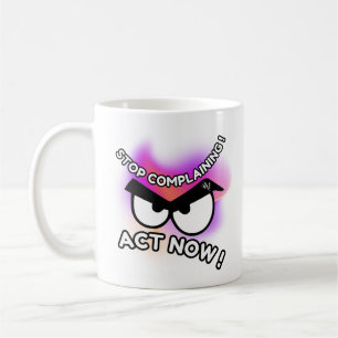 Caneca De Café Mug 11oz : Ato Agora (branco)