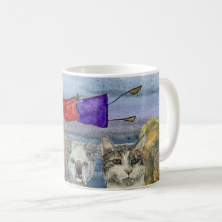 Caneca De Café Mug #3 Joanna Flying Over Animals