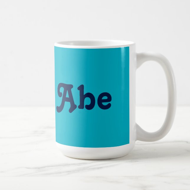 Caneca De Café Mug Abe (Direita)