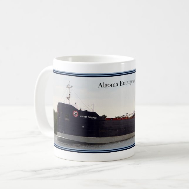 Caneca De Café Mug Algoma Enterprise (Frente Esquerda)